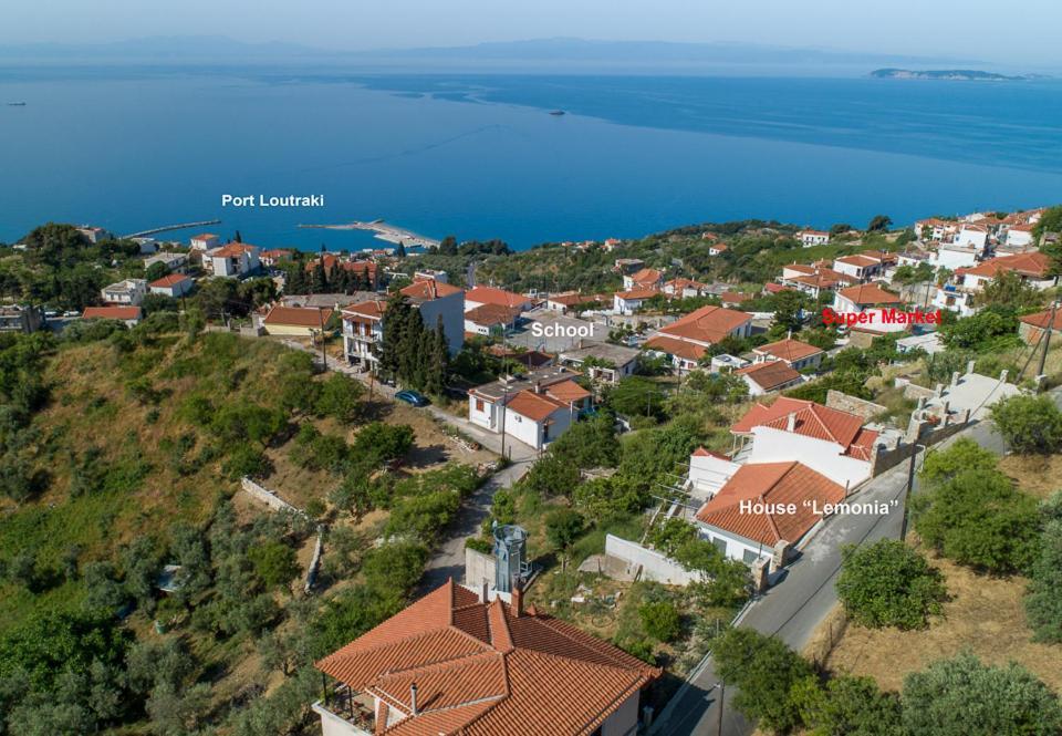 Villa Lemonia Glossa Esterno foto